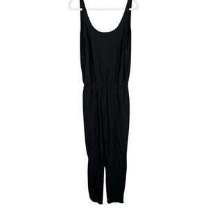 Athleta Roaming Romper Black Women's Size 10 Athleisure